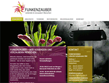 Tablet Screenshot of funkenzauber.de